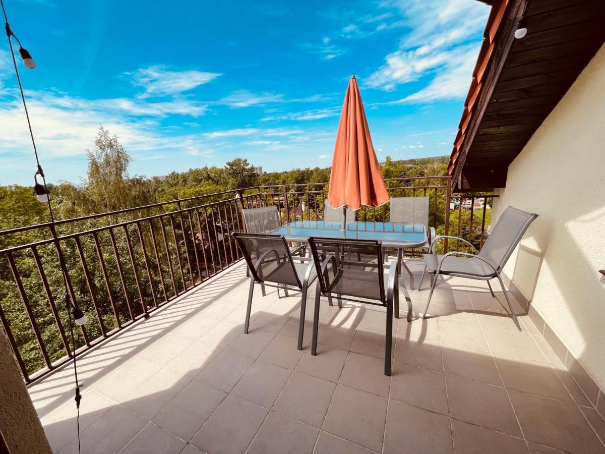 Apartamenty Ktw Penthouse Z Tarasem Katowice Eksteriør bilde
